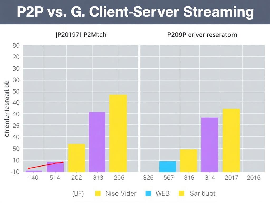 P2P vs. Client-Server Streaming: Performance Comparison. Detailed Comparison of P2P vs. Client-Server Streaming Performance
