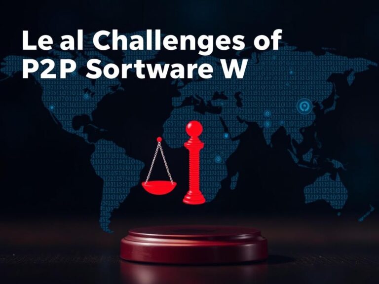 Legal Challenges of P2P Software Worldwide: Navigating the Complex Digital Landscape