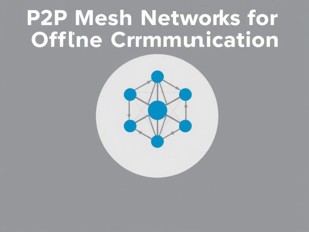 P2P Mesh Networks for Offline Communication. Limitations to Consider