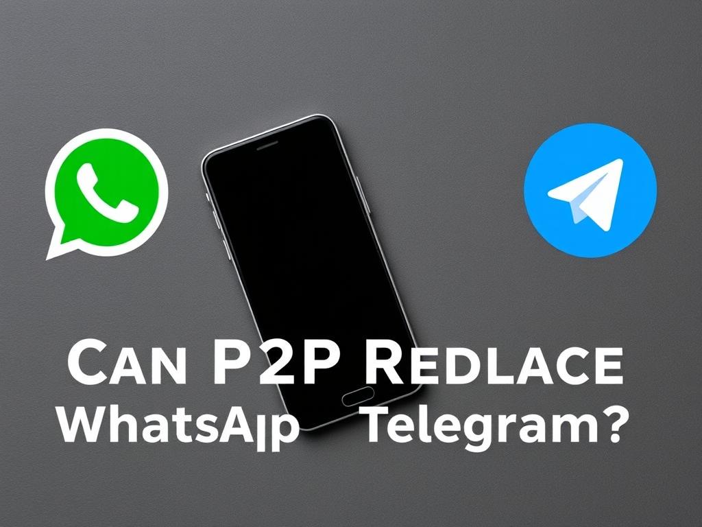 Can P2P Replace WhatsApp and Telegram?. Will P2P Replace WhatsApp and Telegram?