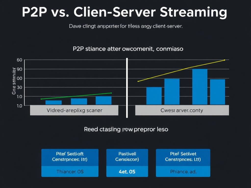 P2P vs. Client-Server Streaming: Performance Comparison. Ideal Scenarios for Client-Server Streaming